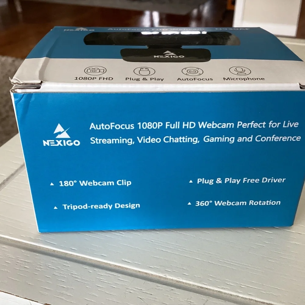NEW Nexigo Auto Focus Webcam